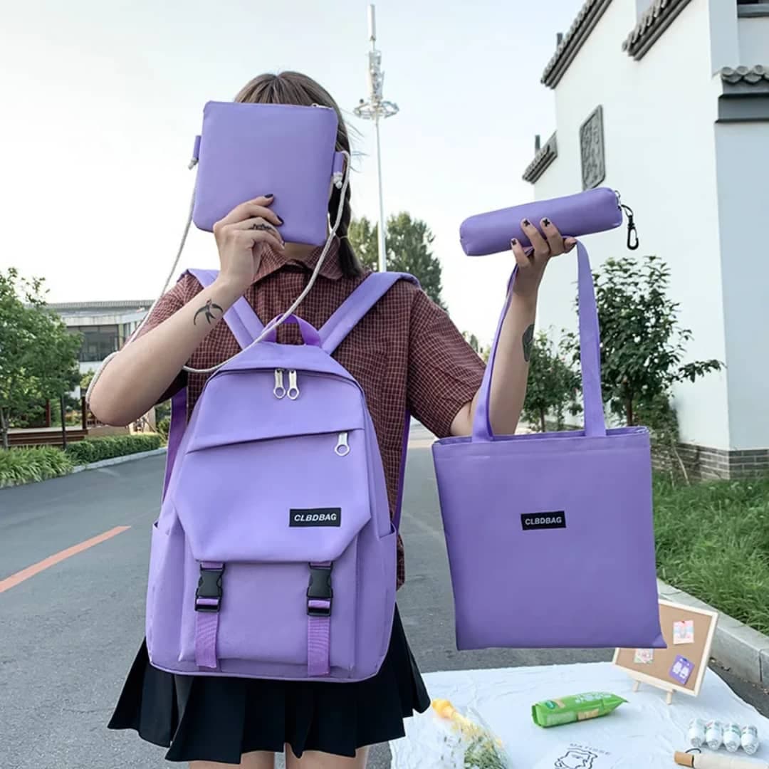 طقم شنط بناتي مكون من 3 قطع