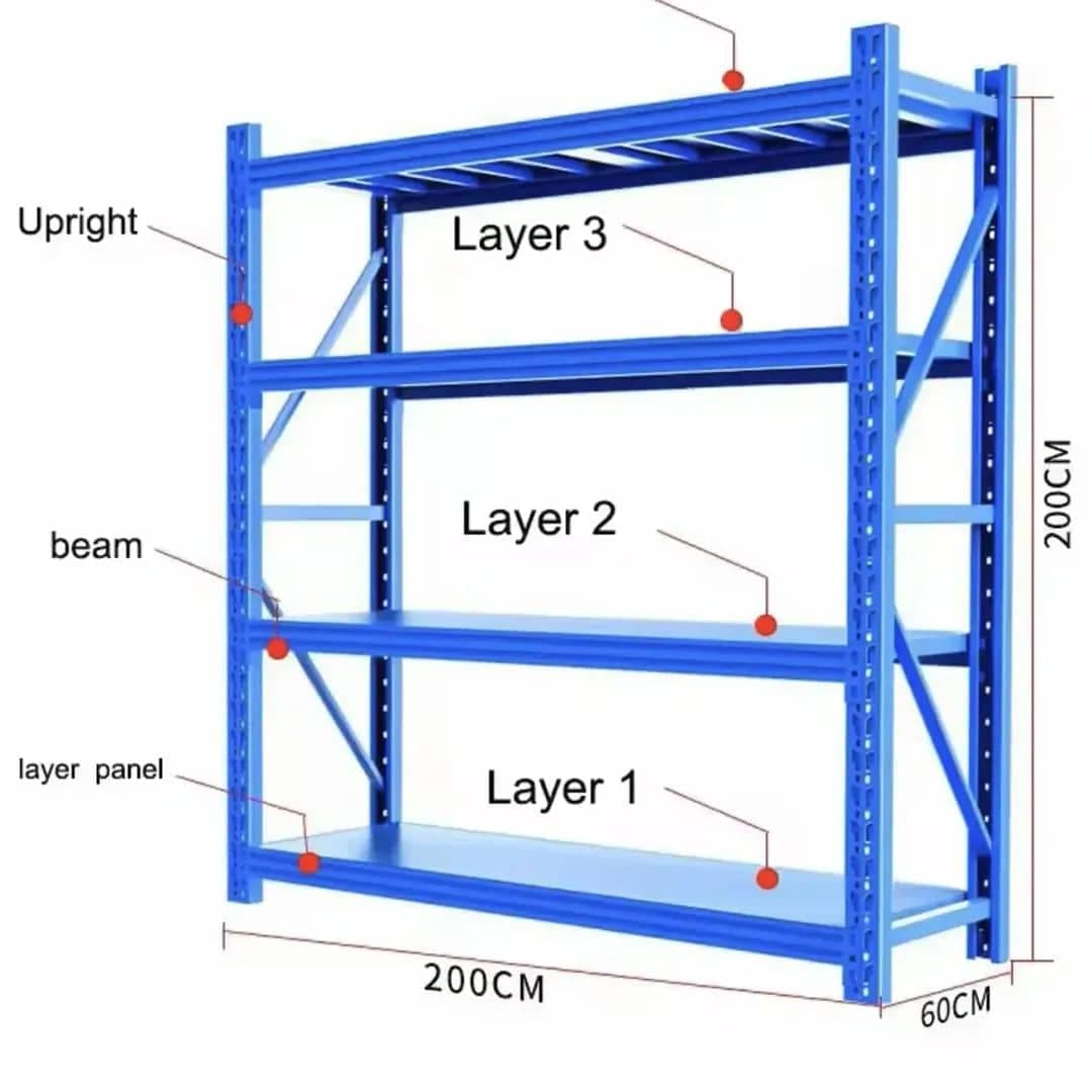 ارفف مستودعات رفوف تخزين  - صورة 10
