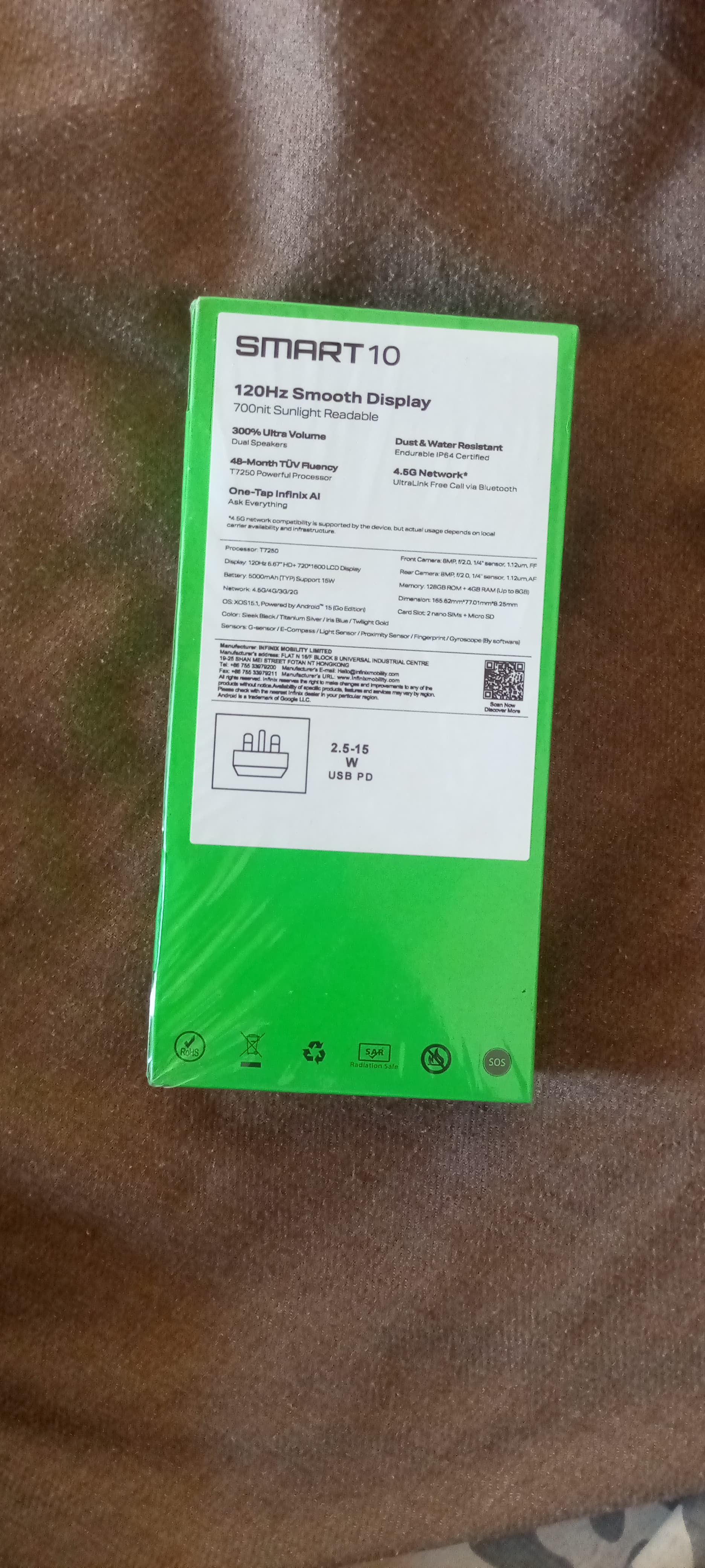 هاتف انفنكس سمارت 10 - صورة 3