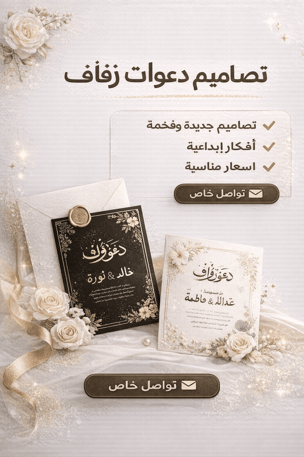 تصاميم دعوات  زفاف،بوستات انستا،سناب،كتب تعليمية،تصاميم حسب الطلب ، - صورة 2