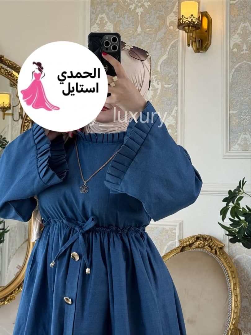 فستان جينز  - صورة 2