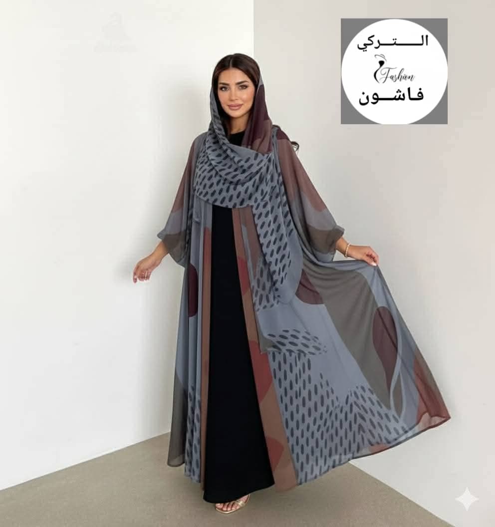 عباية خليجية 3 قطع - صورة 5