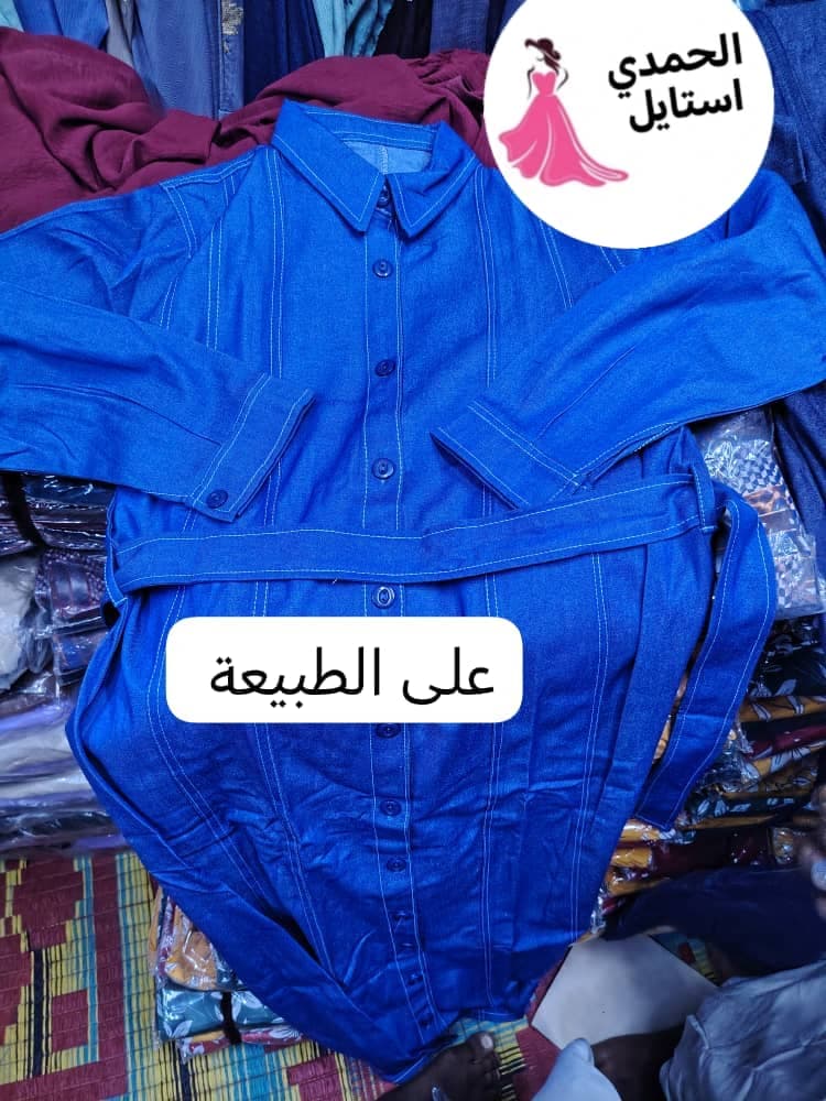 فستان جينز  - صورة 4