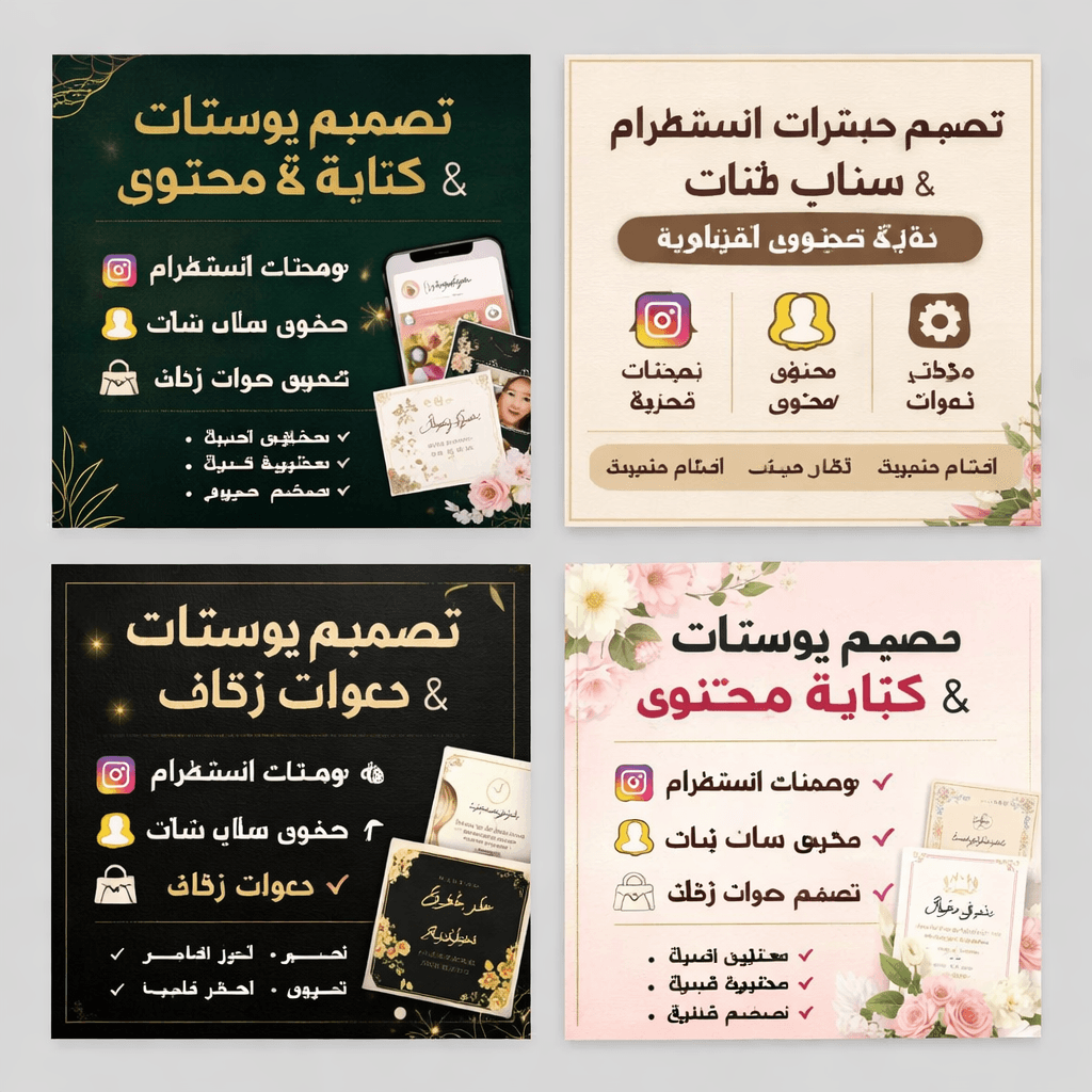تصاميم دعوات  زفاف،بوستات انستا،سناب،كتب تعليمية،تصاميم حسب الطلب ، - صورة 3