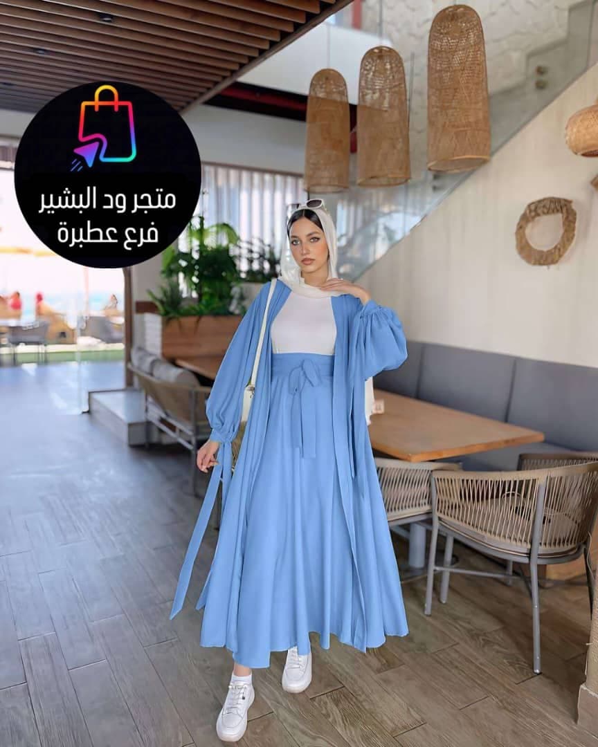 *الموديل:* لبسة 3 قطع بنطلون تيشيرت جكت ♥️

*الماتريال:* سي واي × قطن × سوفت فخامه 😍 

*السايز:* من فري سايز بلبس من وزن ٦٥ ل ٨٥ ك 🌼 

*السعر :  45 الف - صورة 5