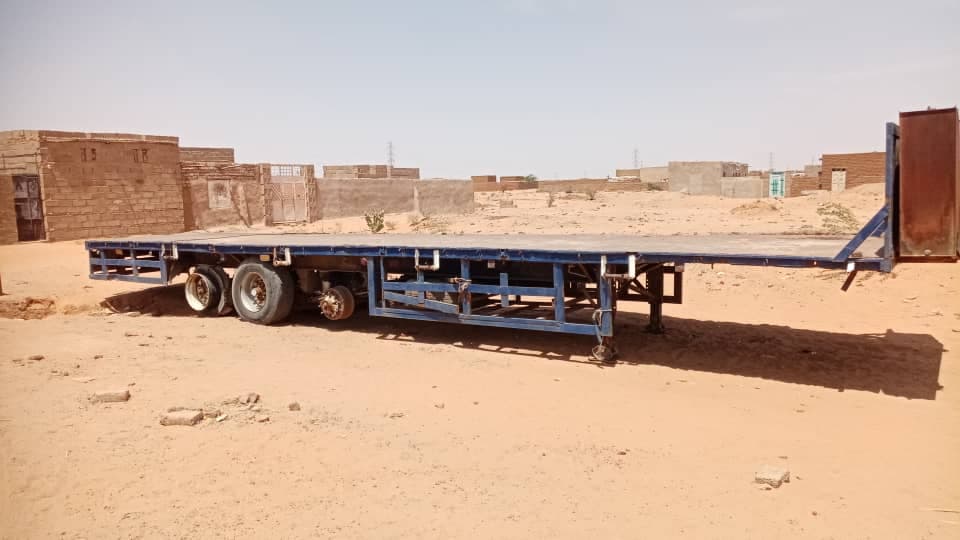 إعلانك للبيع 

للبيع ترلة سطحة
- *الموقع*: شندي العبور قرب تمساحية
- *المواصفات*:
- فرامل قماش صلات مربعة
- قرب لوكات حاوية 40 و20
- طول 13.60 متر
- خ