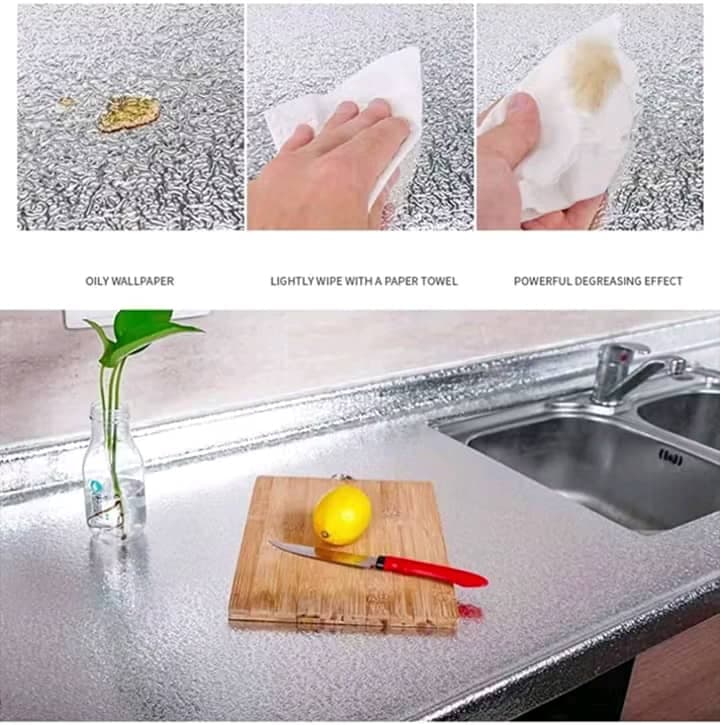 رول رخامي ضد الماء اسود وابيض  - صورة 8