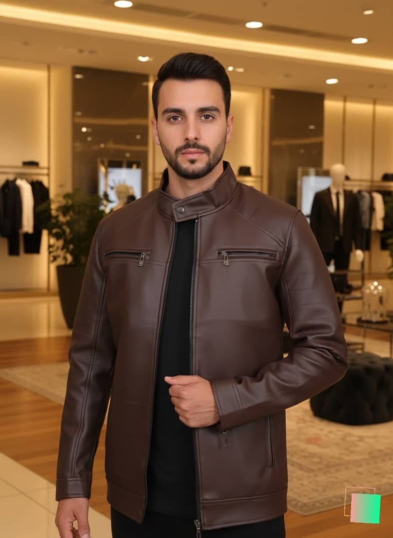 جكت جلد - أزياء الرجل في عطبرة