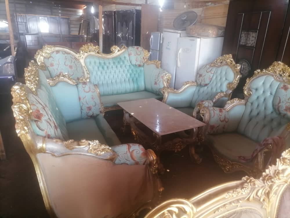 طقم جلوس دمياطي مطلوب 1700 الموقع الازهري -  الأثاث والديكور في الخرطوم