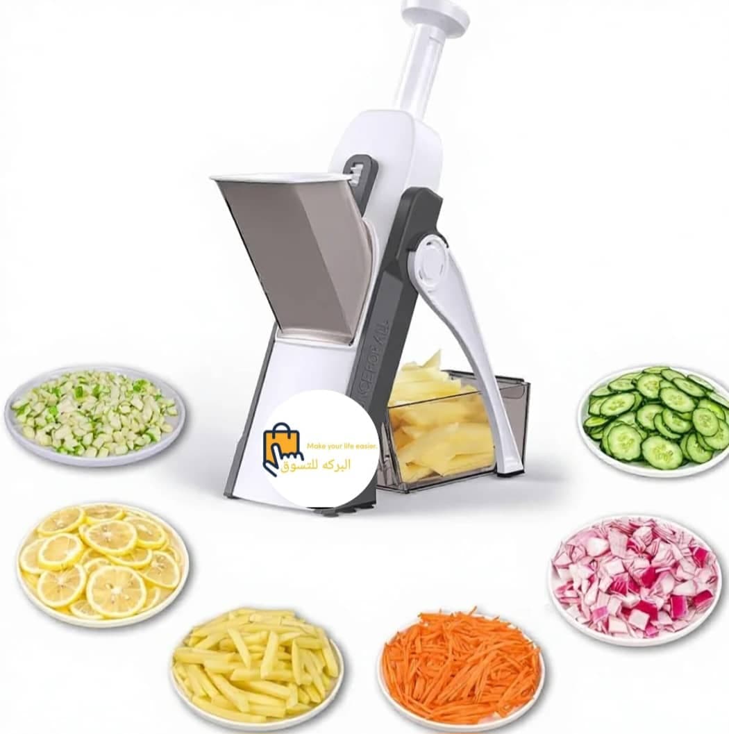 🔥 الجديد والحصري من شركة البركة للتسوق 🔥
🥕 قطاعة خضار ماندولين  ضغط متعددة الاستخدام
✨ تقطيع جميع أنواع الخضروات بكل سهولة
⚡ تقدري تقطعي كمية كبيرة من - صورة 2