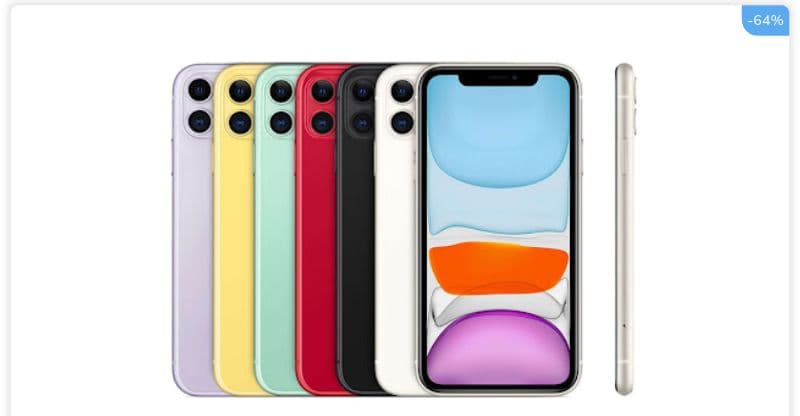 ايفون 11 العادي غير مقفل ب 1200 فقط حالته ممتازة - الهواتف والموبايلات في مكة المكرمة